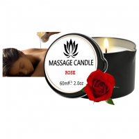 Massage Candle Rose - Κερί Μασάζ Τριαντάφυλλο 60ml